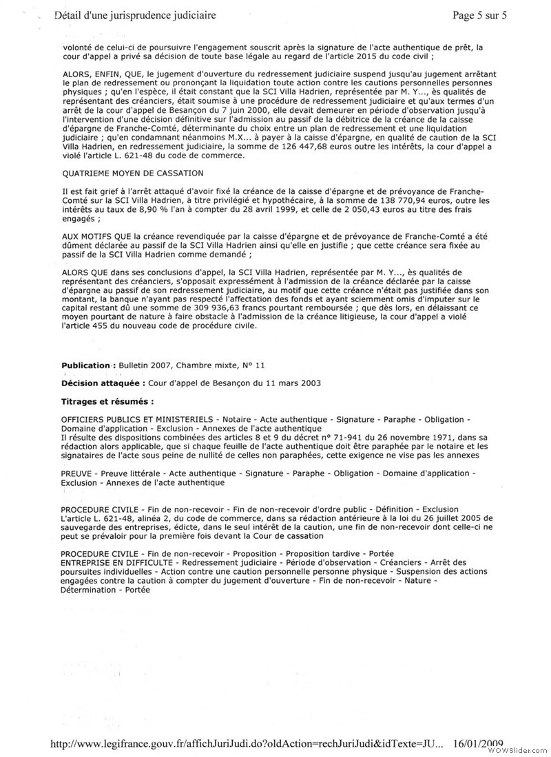 inscript faux affectation0031