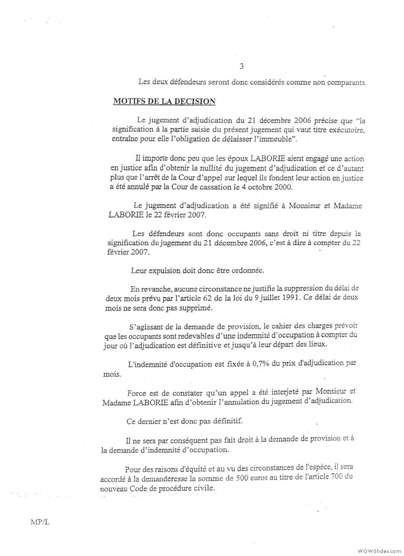 ordonnance du 1er juin 070012