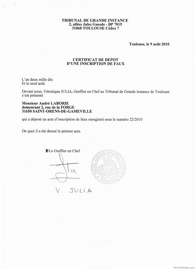 incription de faux 22 septembre 20090004