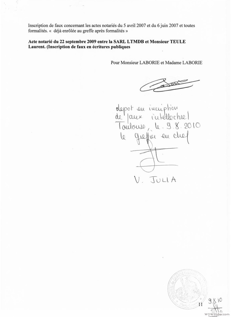 incription de faux 22 septembre 20090015