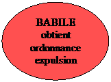 Ellipse: BABILE obtient ordonnance expulsion

