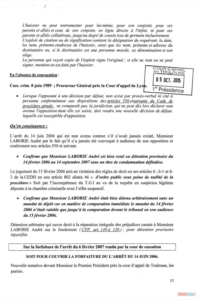 Enregistre recours 5 10 20150018