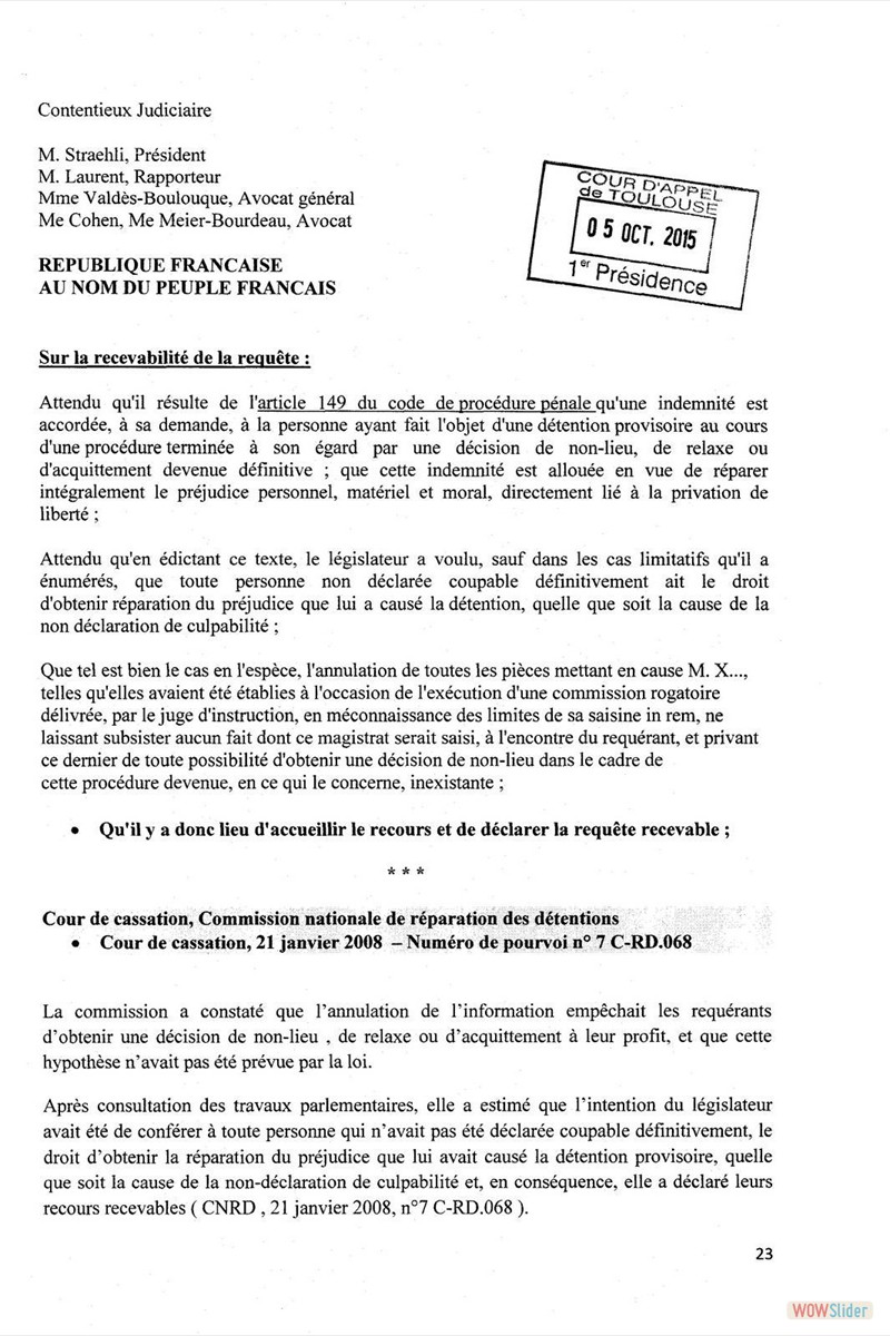 Enregistre recours 5 10 20150024