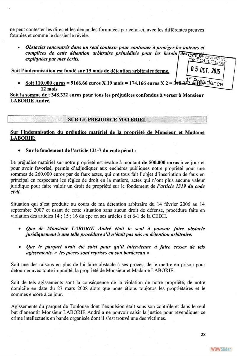 Enregistre recours 5 10 20150029