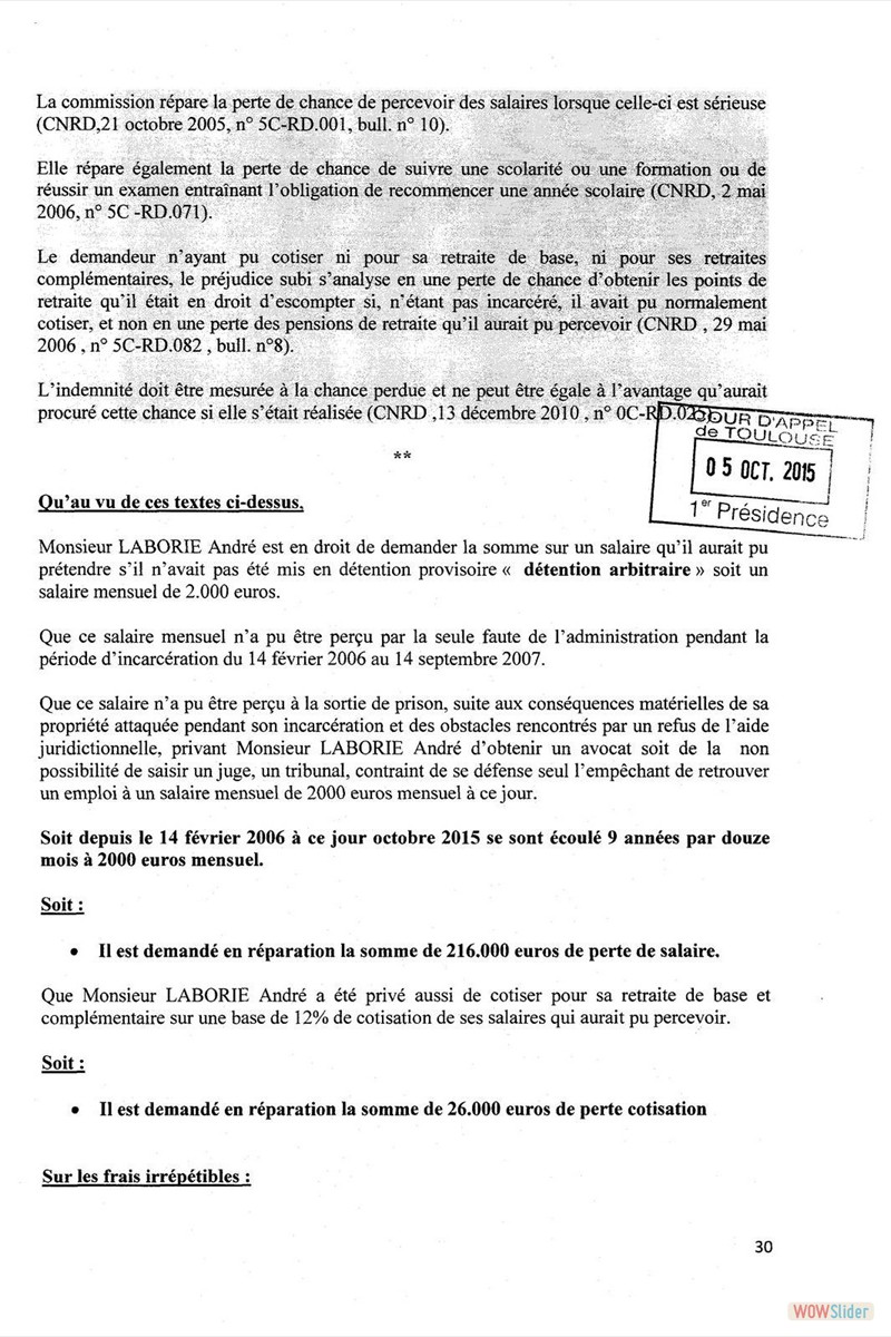 Enregistre recours 5 10 20150031