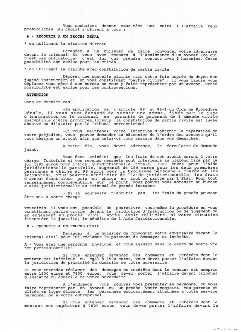 11 Plainte du 22 octobre 2008 1