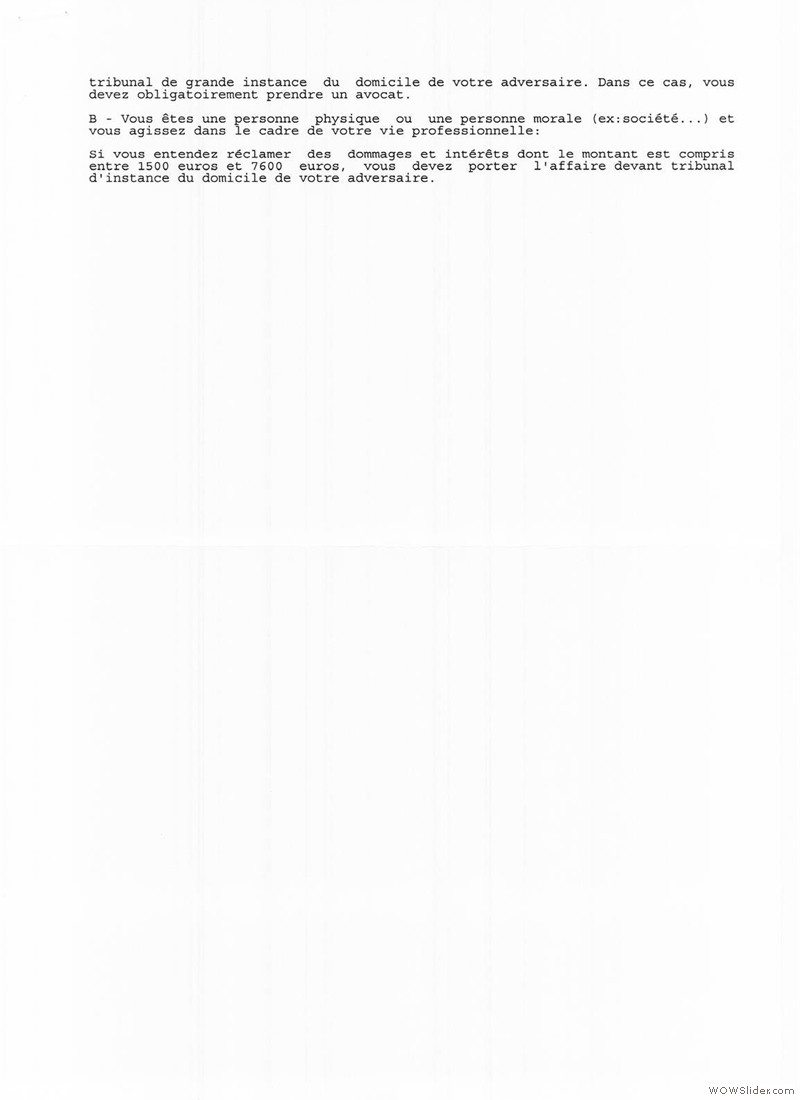 15 Plainte du 3 avril 2009 2