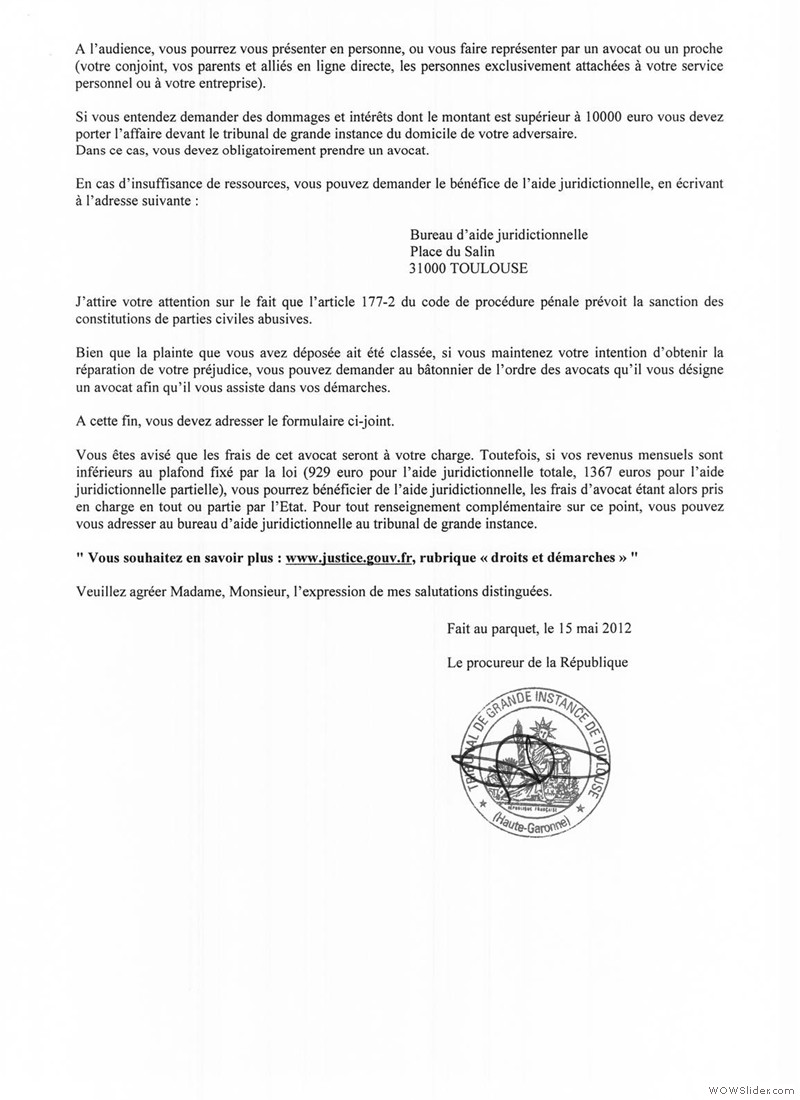 25 Plainte du 30 decmbre 2011 1